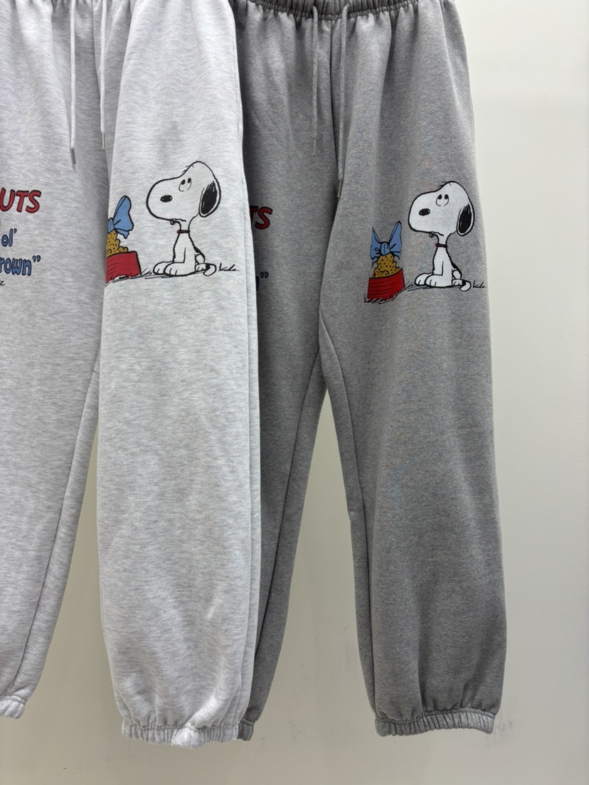 TOLL東大門㊣代購女裝新品推薦時尚休閑人氣熱賣休閑褲史努比TOLL休閑褲