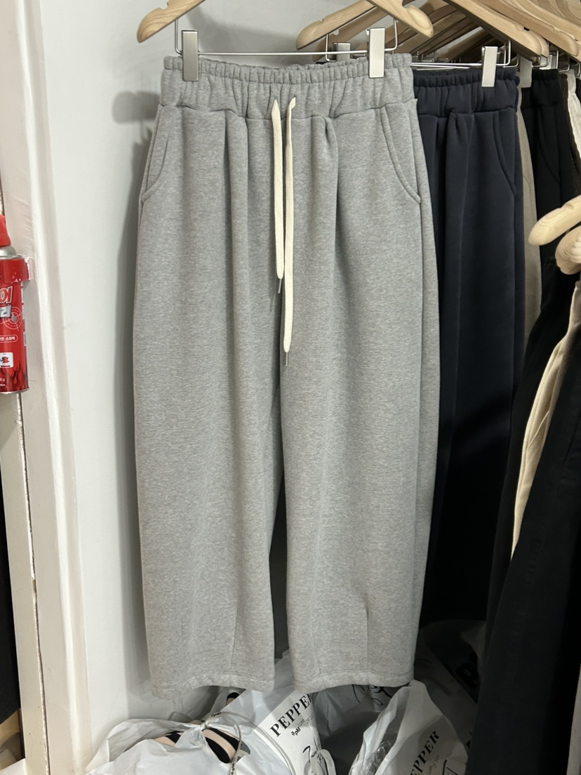 PEPPER-L東大門㊣直郵女士新款時尚25秋冬人氣真品休閑褲加絨PEPPER休閑褲圖色2