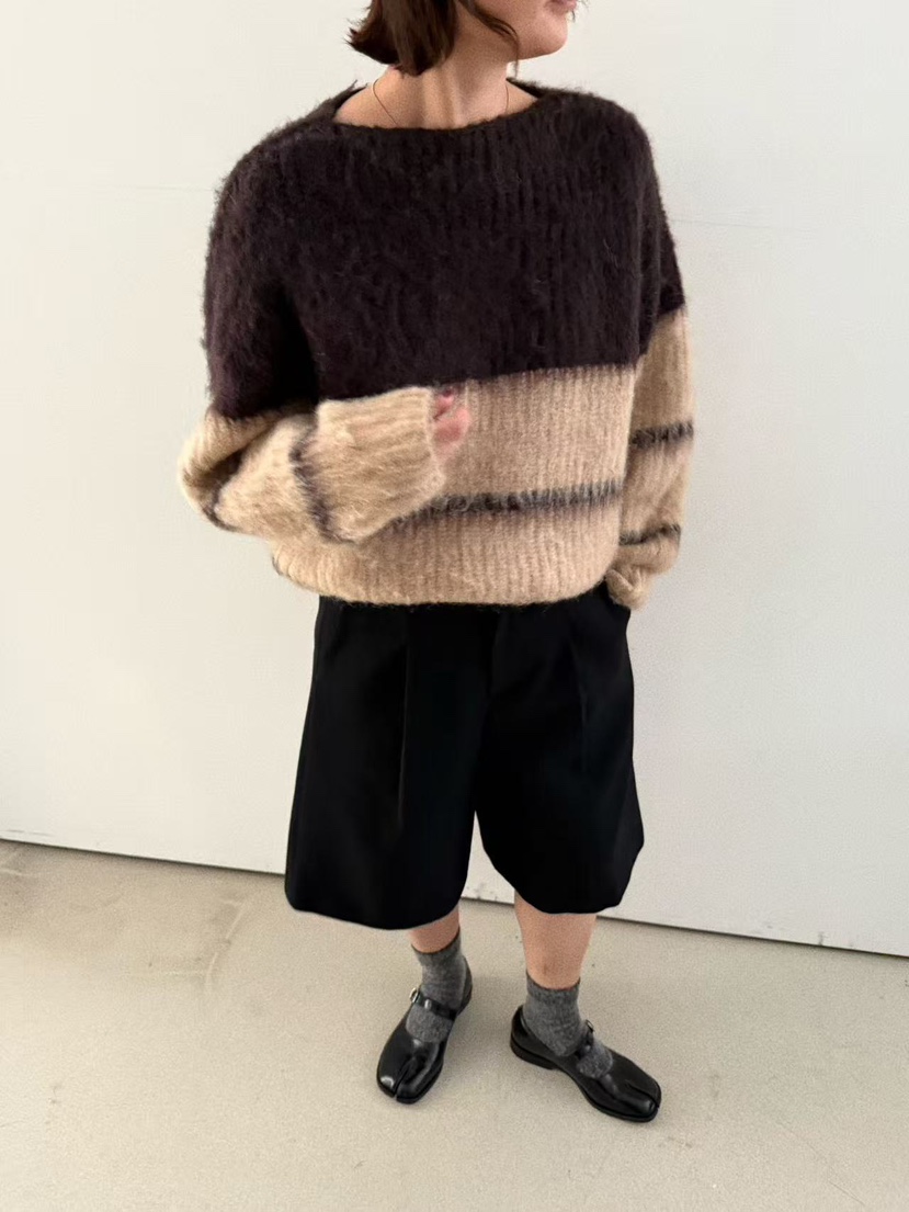 OLI SEOUL東大門㊣實拍女裝新款25秋冬真品休閑時尚針織衫OLI SEOUL針織衫