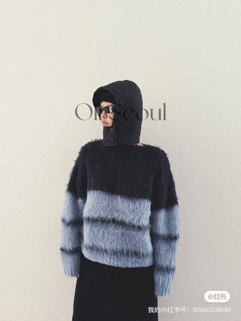 OLI SEOUL東大門㊣實拍女裝新款25秋冬真品休閑時尚針織衫OLI SEOUL針織衫