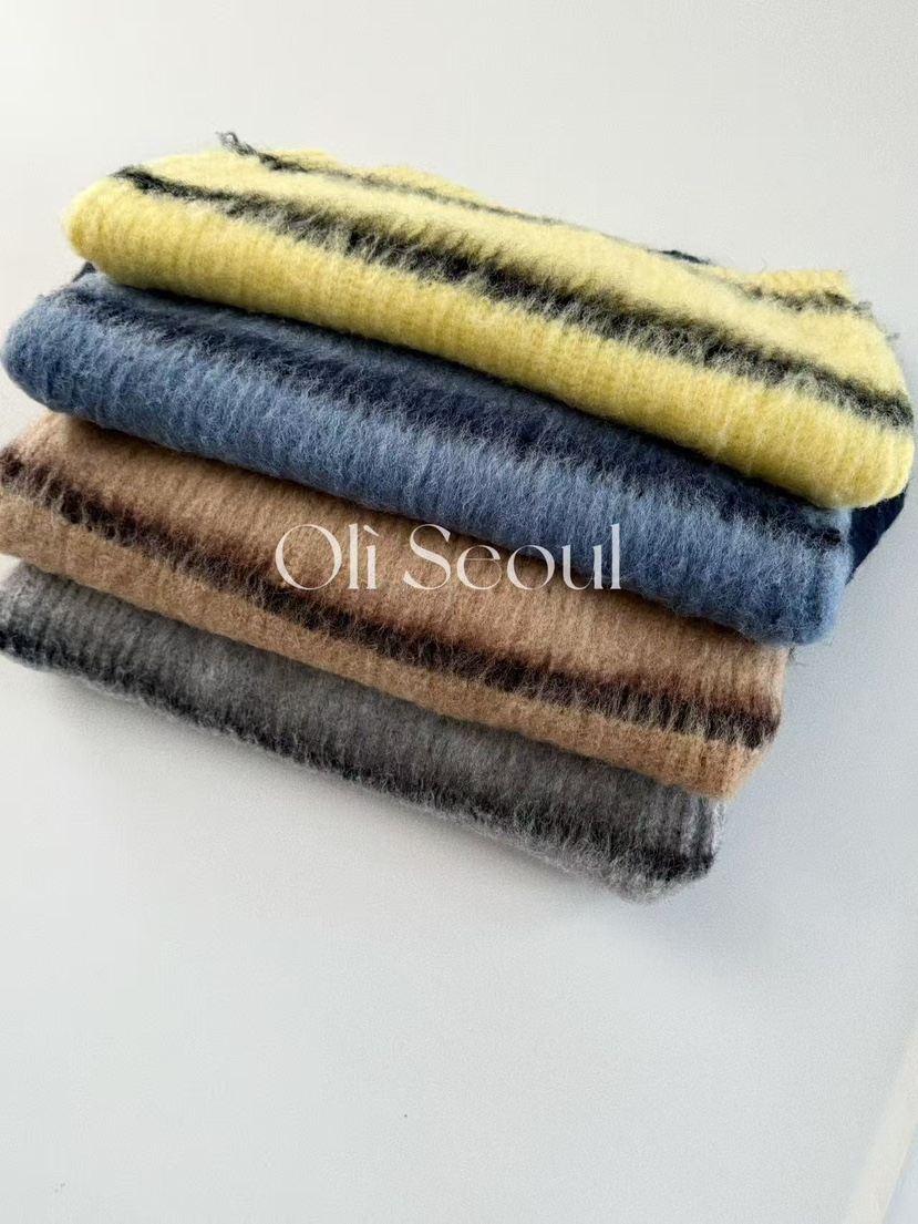 OLI SEOUL東大門㊣實拍女裝新款25秋冬真品休閑時尚針織衫OLI SEOUL針織衫