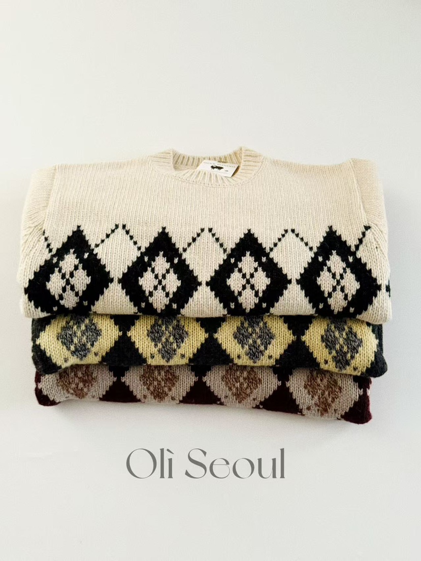 OLI SEOUL韓國直郵㊣女士新品職業推薦真品時尚人氣針織衫OLI SEOUL針織衫