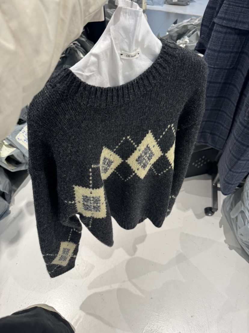 OLI SEOUL韓國直郵㊣女士新品職業推薦真品時尚人氣針織衫OLI SEOUL針織衫圖色3