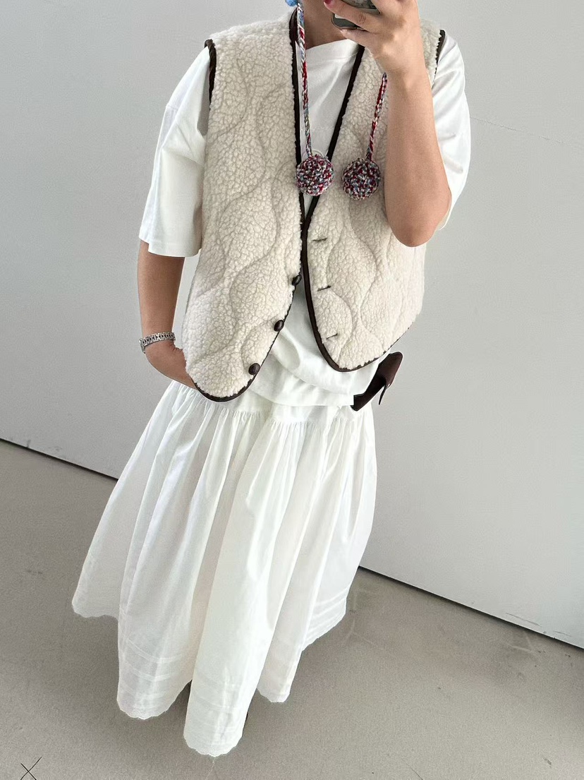 OLI SEOUL韓國代購㊣女裝新品熱賣推薦職業休閑時尚25秋冬馬甲OLI SEOUL馬甲