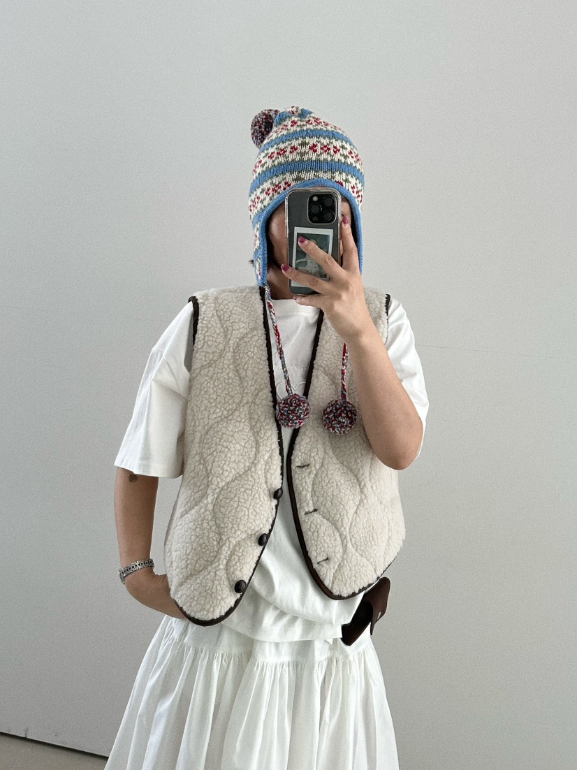 OLI SEOUL韓國代購㊣女裝新品熱賣推薦職業休閑時尚25秋冬馬甲OLI SEOUL馬甲