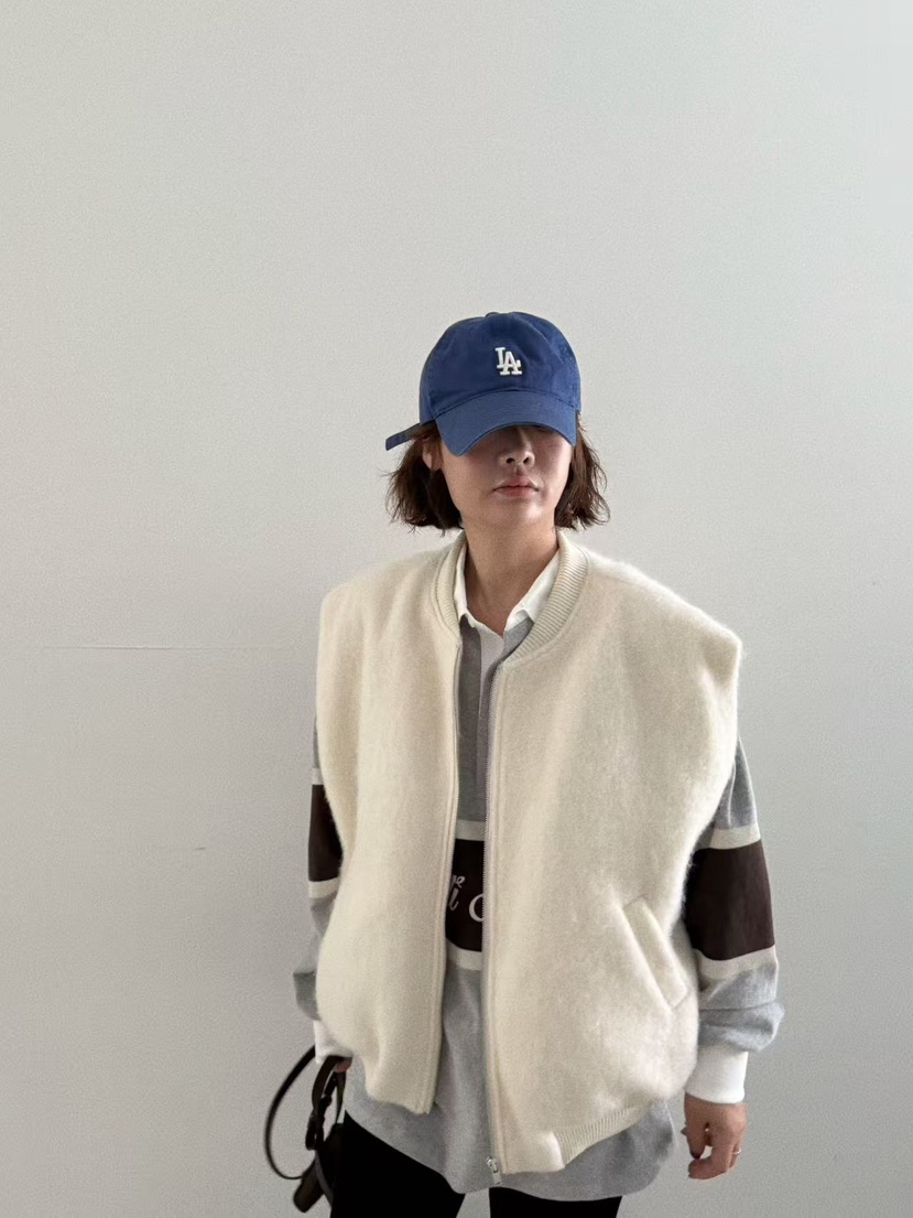 OLI SEOUL韓國直郵㊣女裝新款25秋冬職業時尚休閑熱賣馬甲OLI SEOUL馬甲