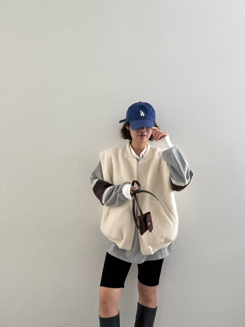 OLI SEOUL韓國直郵㊣女裝新款25秋冬職業時尚休閑熱賣馬甲OLI SEOUL馬甲