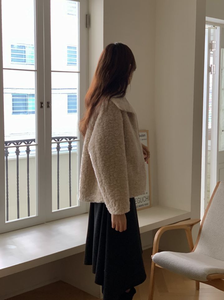 CALLIT東大門㊣直郵女士新品時尚人氣熱賣休閑25秋冬夾克羊毛CALLIT夾克