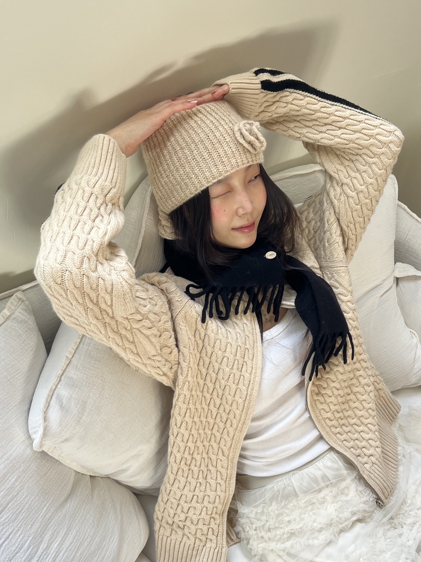 LIKEVAM韓國直郵㊣女裝新款休閑25秋冬人氣時尚真品熱賣帽子LIKEVAM帽子