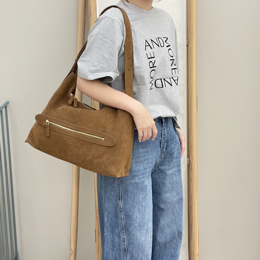 J PLACE東大門㊣代購女士新款人氣職業休閑單肩斜跨包拉鏈J PLACE單肩/斜跨包