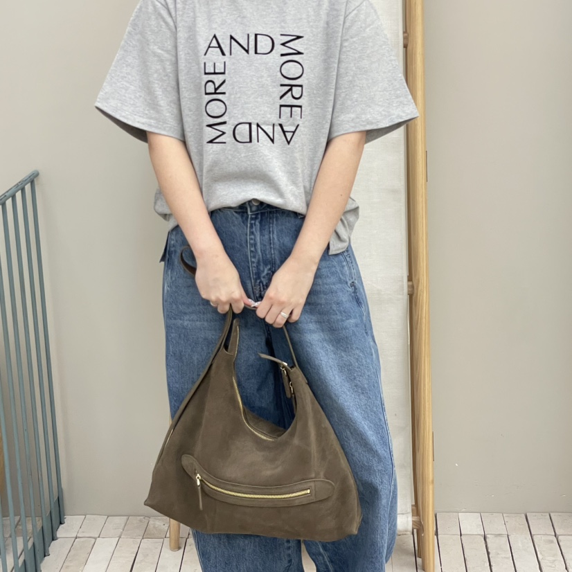 J PLACE東大門㊣代購女士新款人氣職業休閑單肩斜跨包拉鏈J PLACE單肩/斜跨包