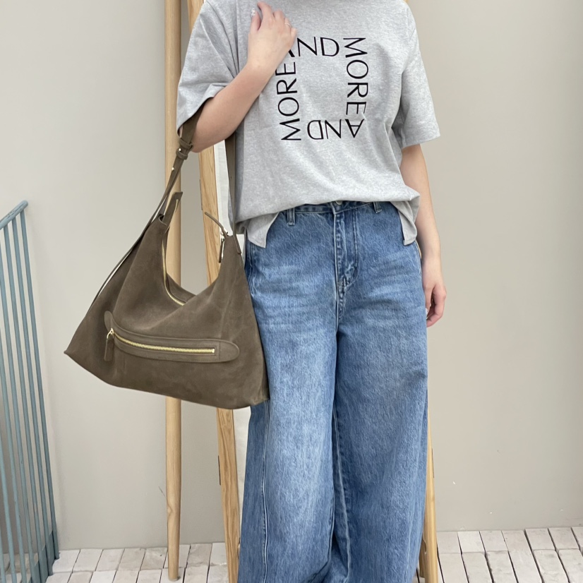 J PLACE東大門㊣代購女士新款人氣職業休閑單肩斜跨包拉鏈J PLACE單肩/斜跨包