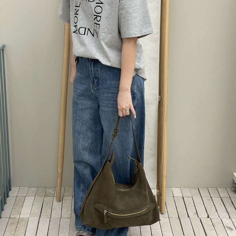 J PLACE東大門㊣代購女士新款人氣職業休閑單肩斜跨包拉鏈J PLACE單肩/斜跨包