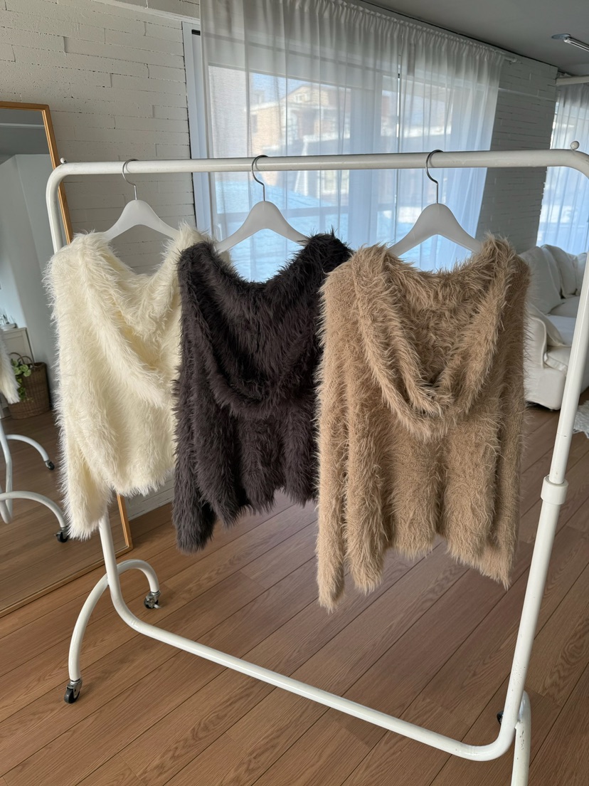 ESCHER韓國代購㊣女士新品休閑人氣真品推薦時尚針織衫泰迪熊ESCHER針織衫