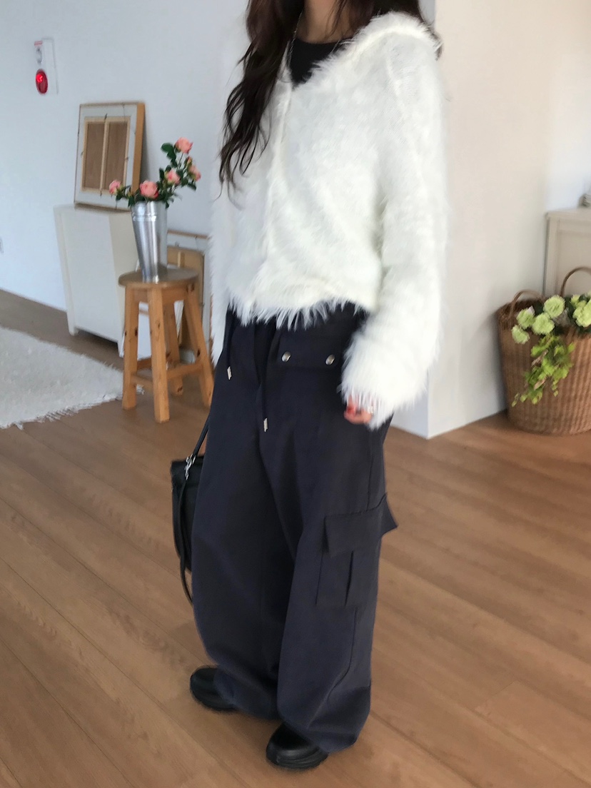 ESCHER韓國代購㊣女士新品休閑人氣真品推薦時尚針織衫泰迪熊ESCHER針織衫