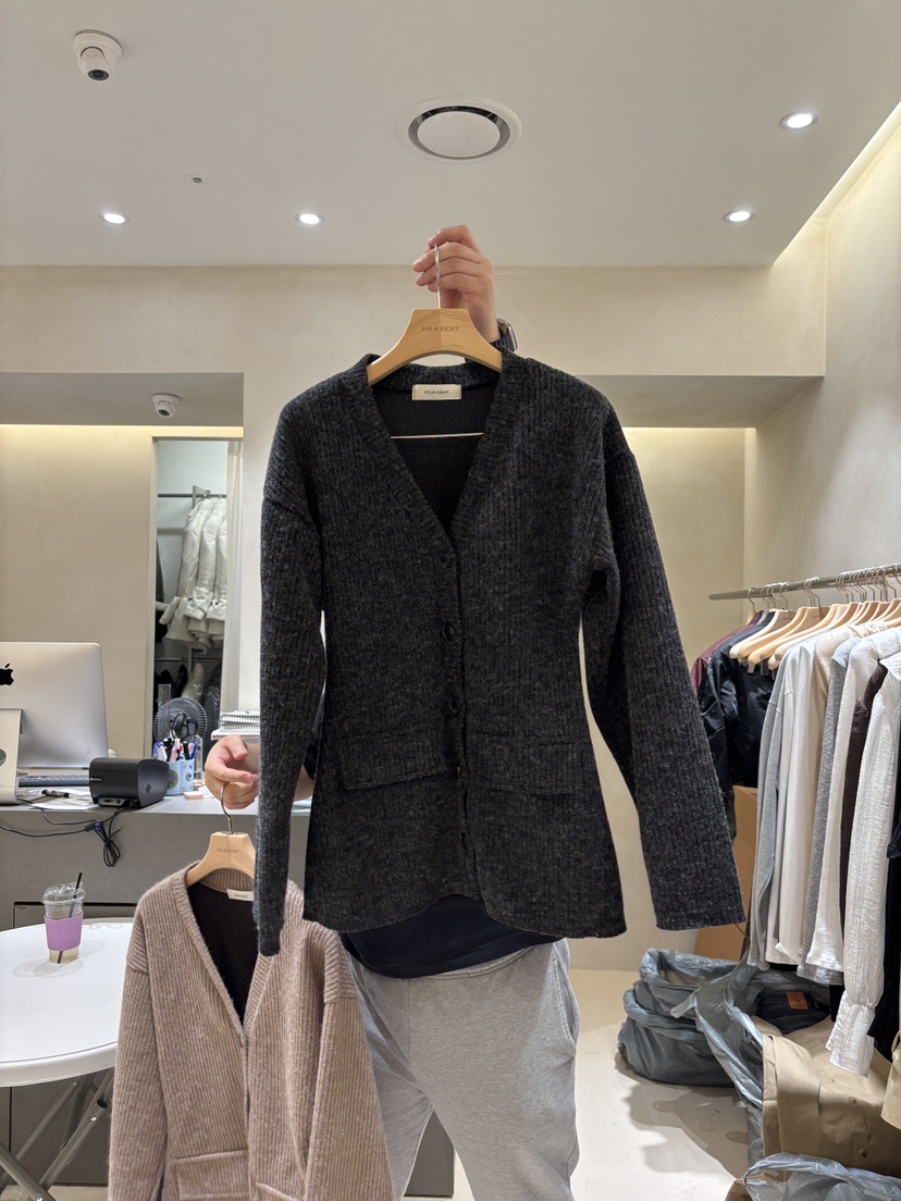 FOUREIGHT東大門㊣直郵女裝新款職業人氣時尚真品25秋冬毛衣FOUR EIGHT毛衣圖色2