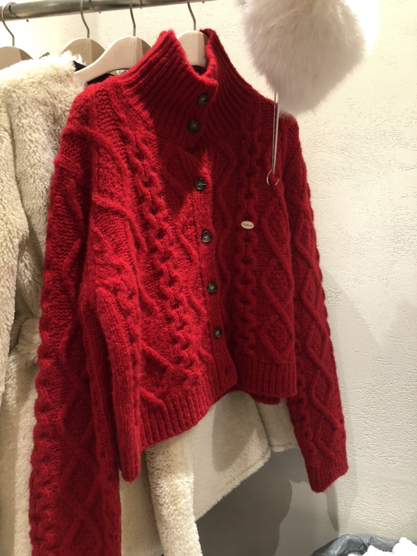 LIKEVAM東大門㊣代購女裝新款職業推薦人氣時尚熱賣毛衣開衫LIKEVAM毛衣圖色1