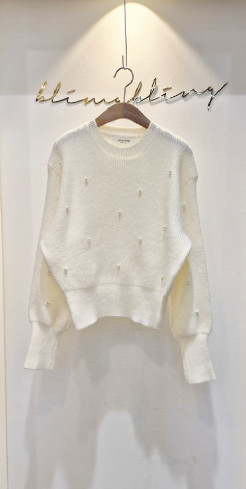 BLING BLING-S韓國代購㊣女士新款熱賣時尚人氣推薦針織衫BLING BLING-S針織衫圖色2