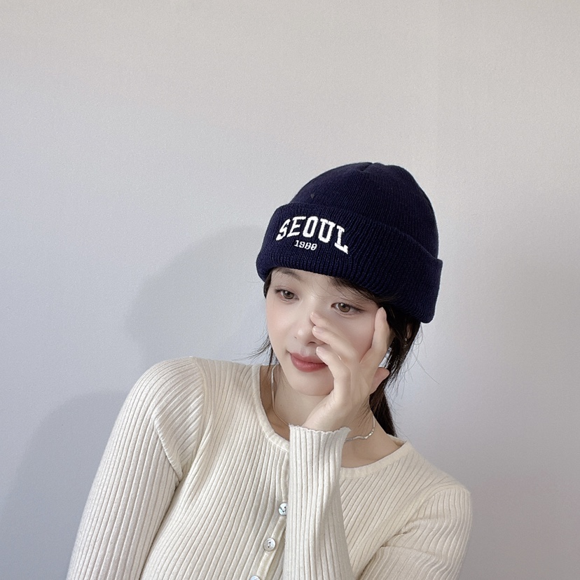 LOVELY HAT東大門㊣實拍女裝新款休閑職業時尚推薦25秋冬帽子LOVELY HAT帽子