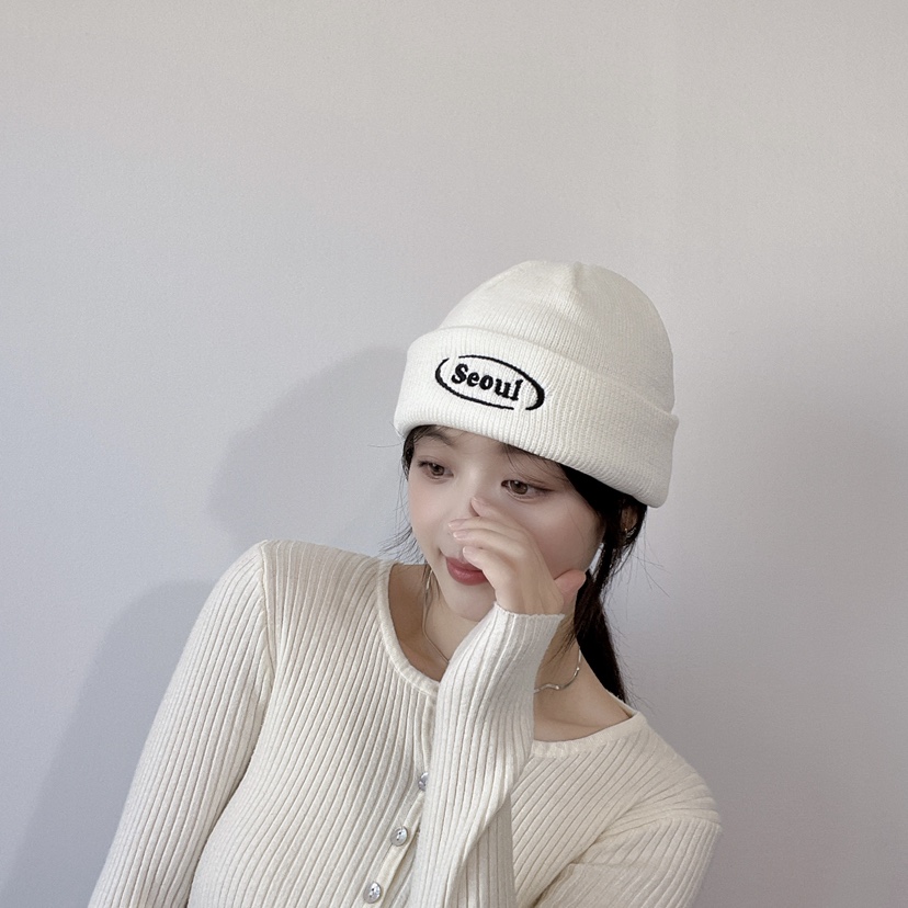 LOVELY HAT韓國直郵㊣女裝新款休閑人氣熱賣真品職業25秋冬帽子LOVELY HAT帽子圖色1