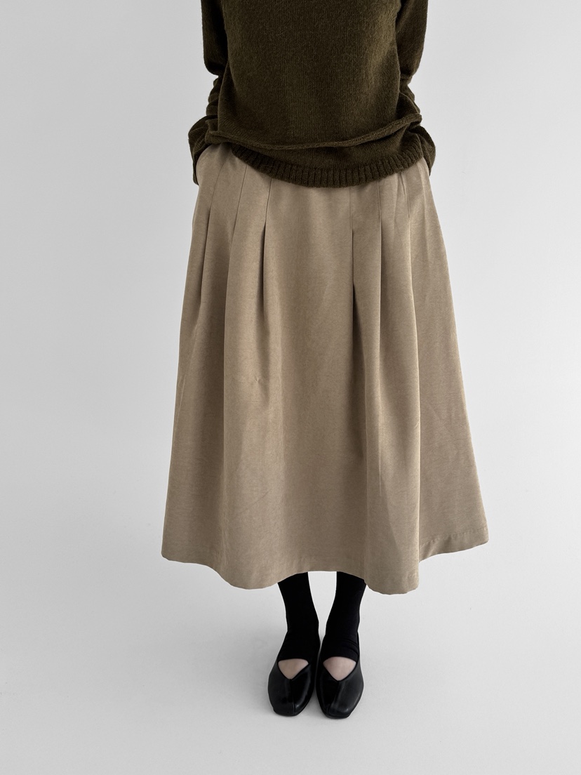 YIKHO STYLE東大門㊣代購女士新品25秋冬真品熱賣休閑長裙YIKHO STYLE長裙