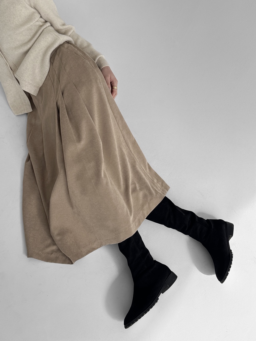 YIKHO STYLE東大門㊣代購女士新品25秋冬真品熱賣休閑長裙YIKHO STYLE長裙