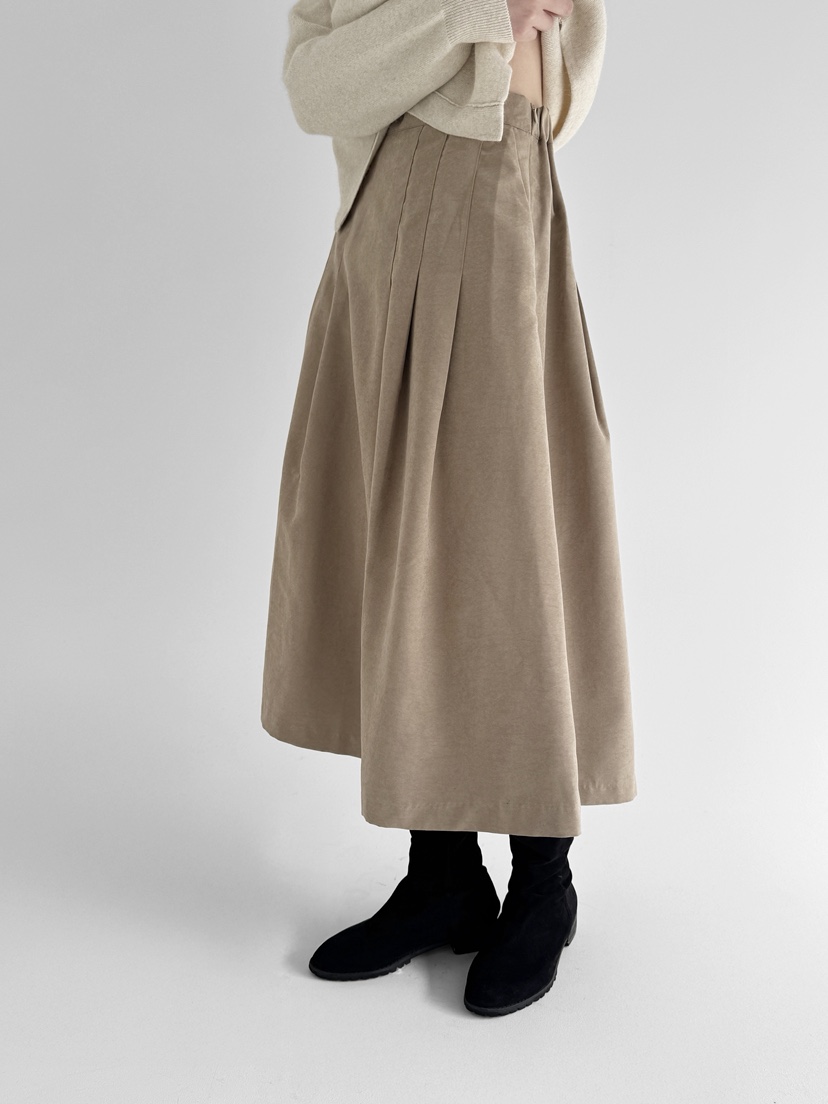 YIKHO STYLE東大門㊣代購女士新品25秋冬真品熱賣休閑長裙YIKHO STYLE長裙