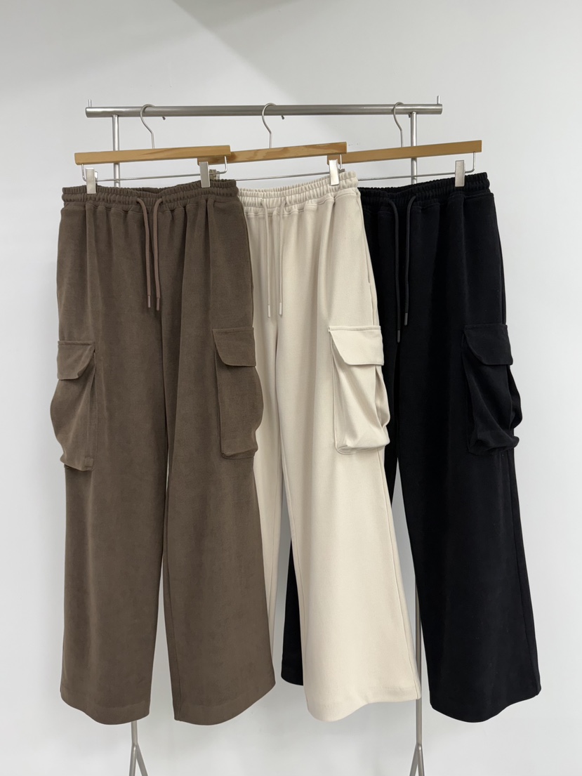 YIKHO STYLE韓國代購㊣女裝新品25秋冬休閑職業真品休閑褲YIKHO STYLE休閑褲