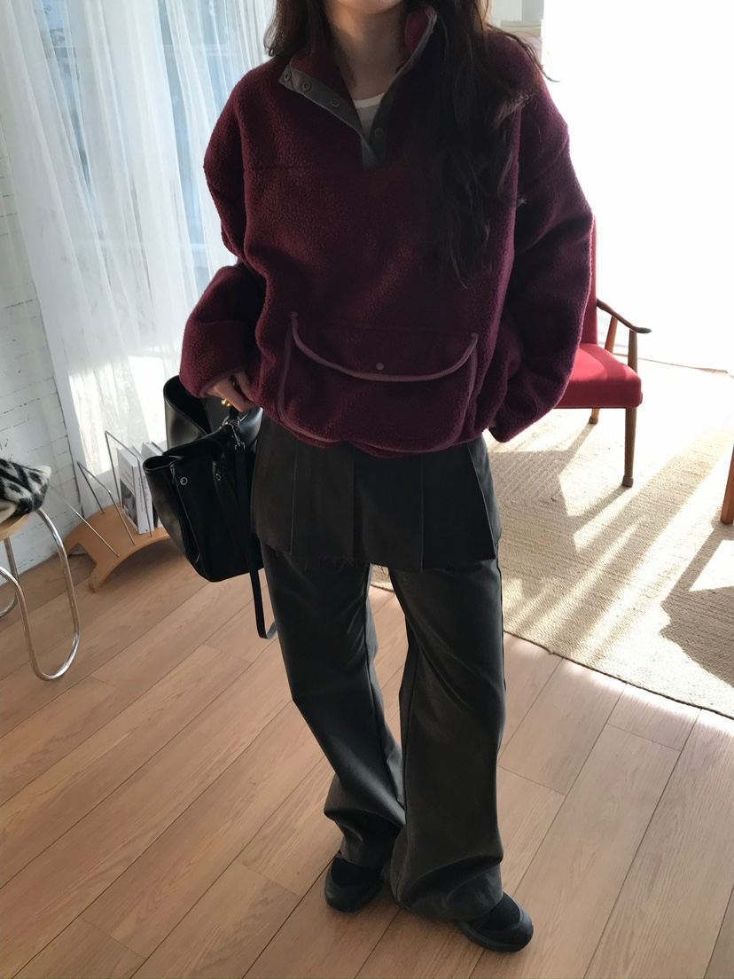 ESCHER韓國代購㊣女士新品推薦真品人氣職業休閑衛衣羊毛拉鏈ESCHER衛衣