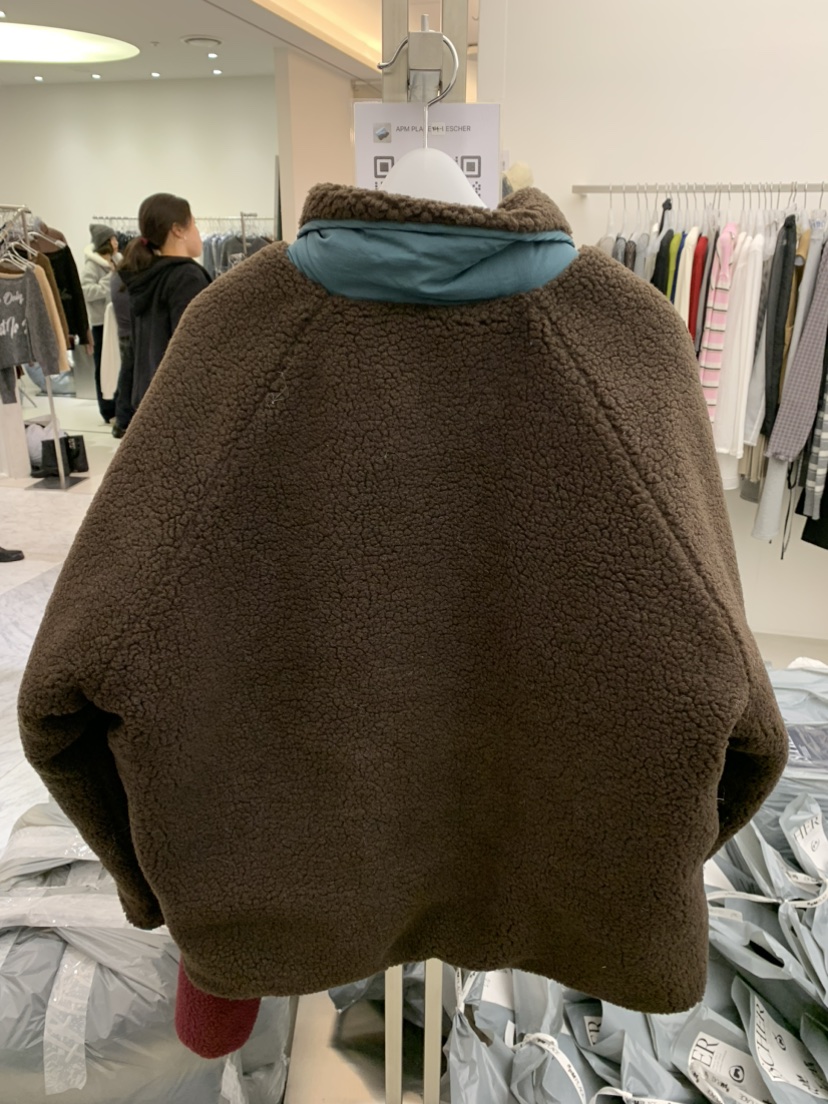 ESCHER韓國代購㊣女裝新款熱賣真品推薦25秋冬休閑時尚夾克ESCHER夾克