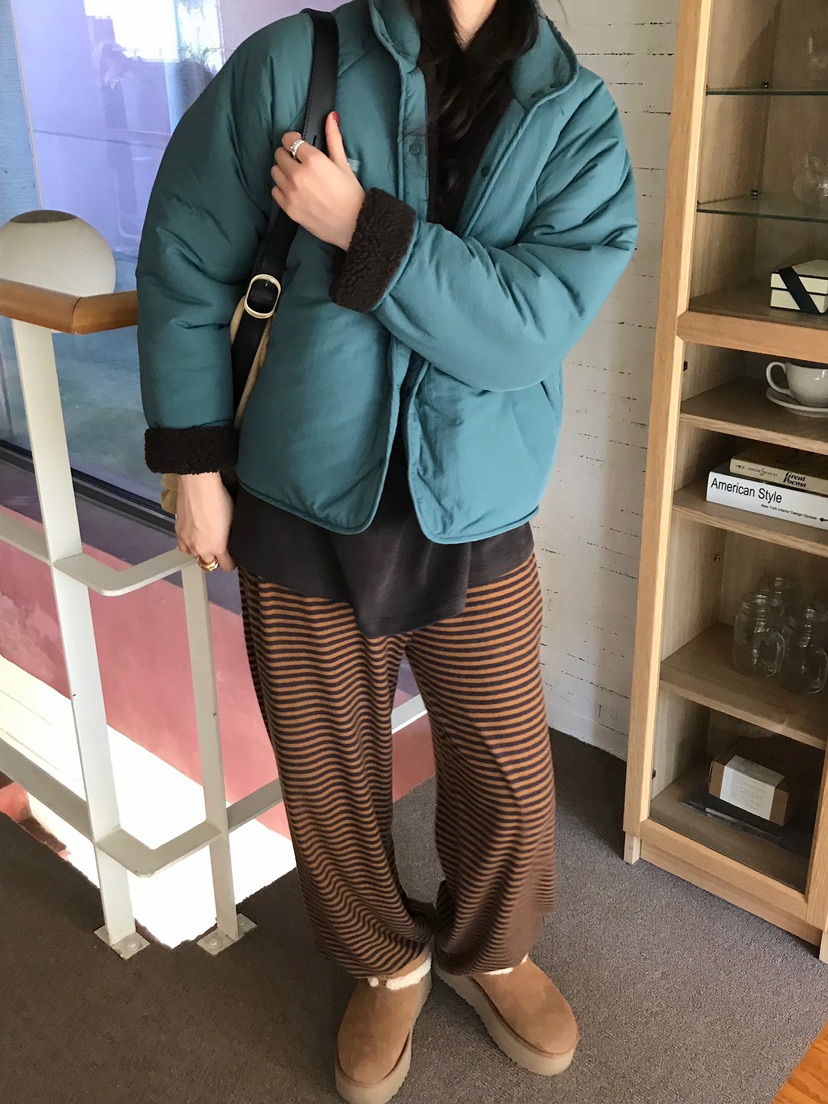 ESCHER韓國代購㊣女裝新款熱賣真品推薦25秋冬休閑時尚夾克ESCHER夾克