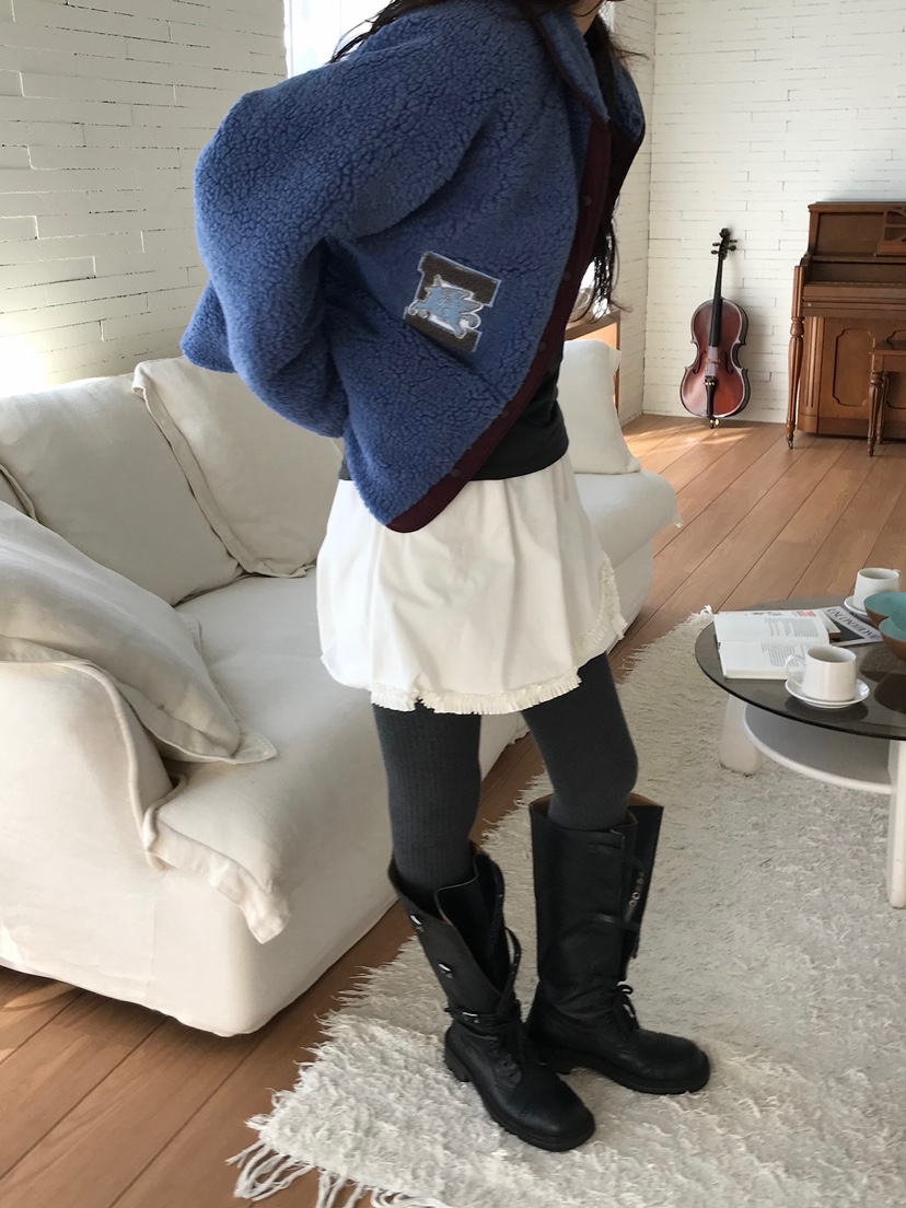 ESCHER韓國代購㊣女裝新款熱賣真品推薦25秋冬休閑時尚夾克ESCHER夾克