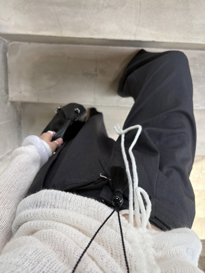 MOMENT東大門㊣代購女裝新款休閑推薦人氣真品25秋冬休閑褲MOMENT/RECOVER休閑褲