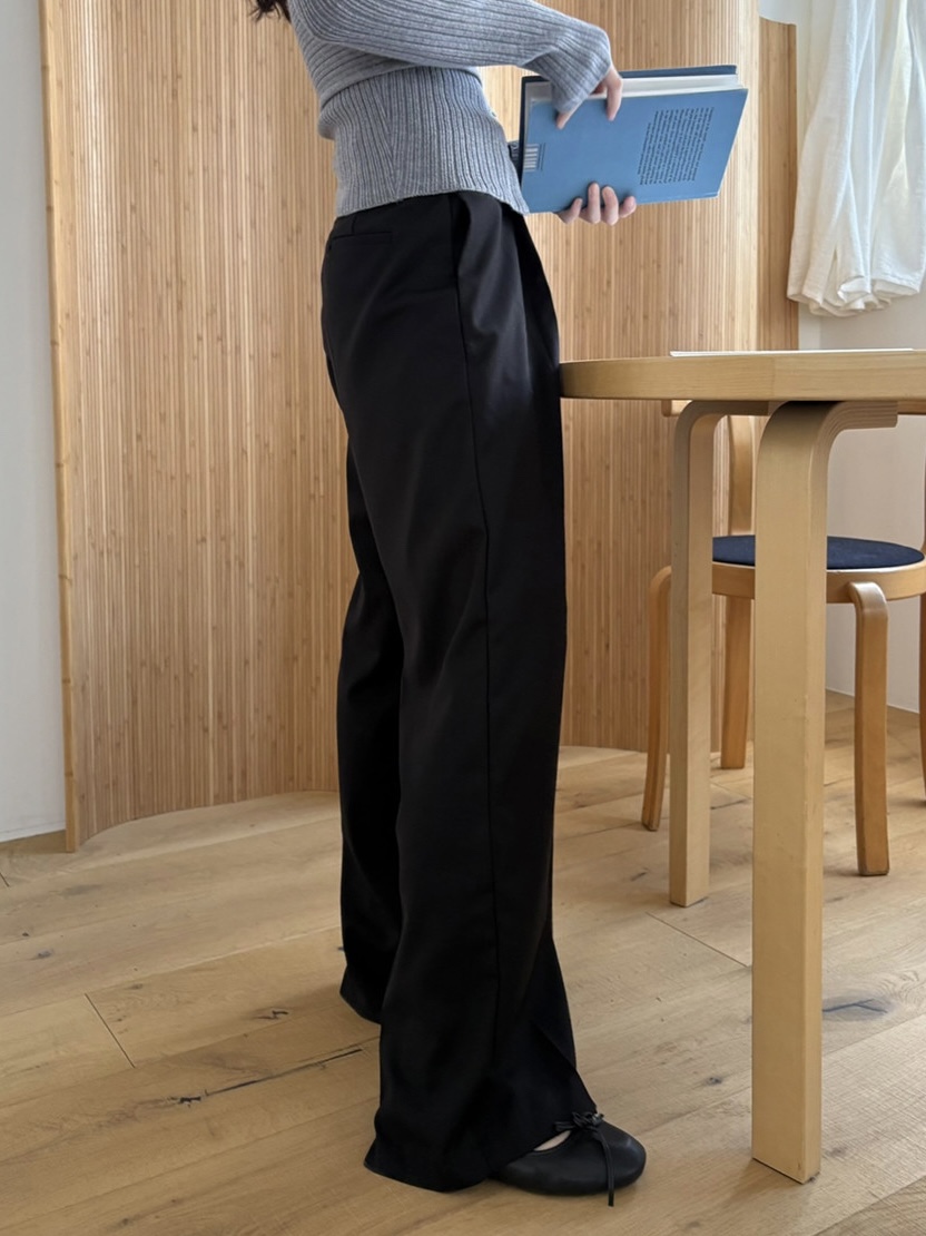 MOMENT東大門㊣代購女裝新款休閑推薦人氣真品25秋冬休閑褲MOMENT/RECOVER休閑褲