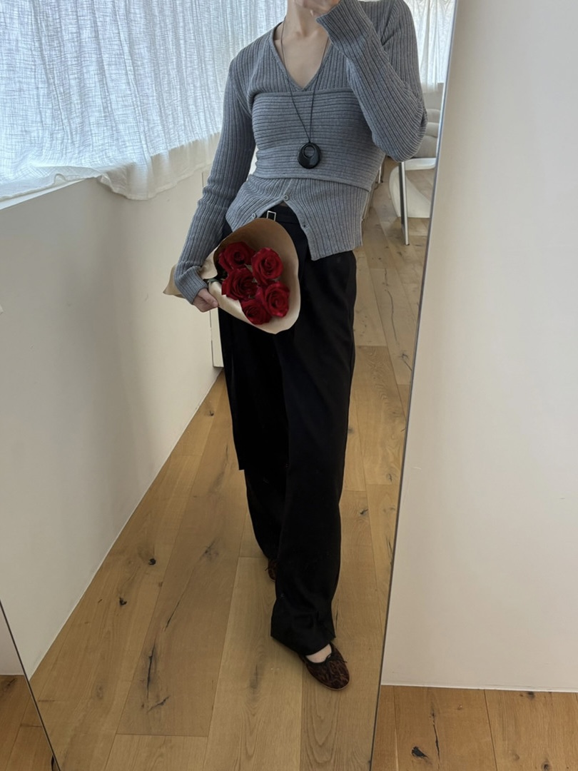 MOMENT東大門㊣代購女裝新款休閑推薦人氣真品25秋冬休閑褲MOMENT/RECOVER休閑褲