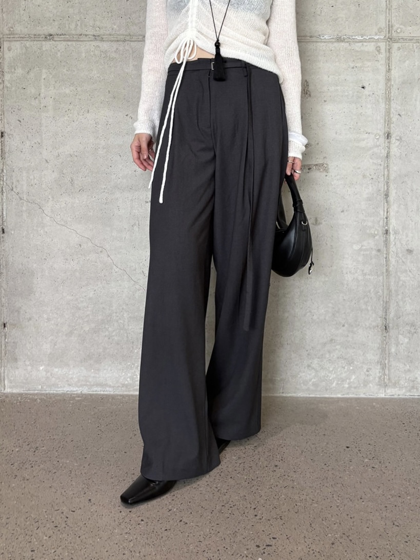 MOMENT東大門㊣代購女裝新款休閑推薦人氣真品25秋冬休閑褲MOMENT/RECOVER休閑褲圖色1