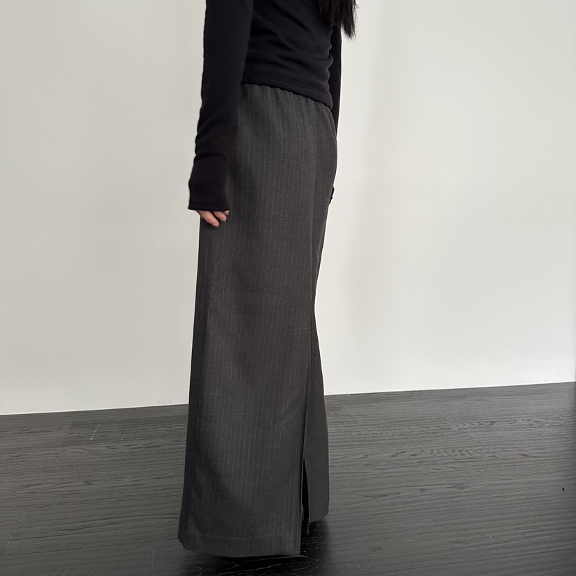 MOMENT東大門㊣代購女裝新款休閑推薦熱賣25秋冬職業真品長裙MOMENT/RECOVER長裙