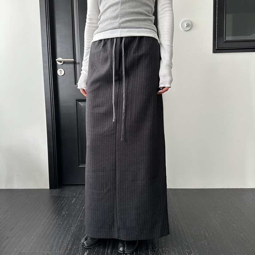 MOMENT東大門㊣代購女裝新款休閑推薦熱賣25秋冬職業真品長裙MOMENT/RECOVER長裙圖色1