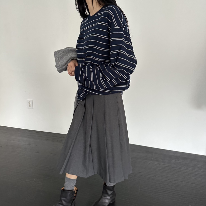 MOMENT東大門㊣實拍女裝新款真品時尚職業休閑半身裙中短裙MOMENT/RECOVER半身裙/中短裙