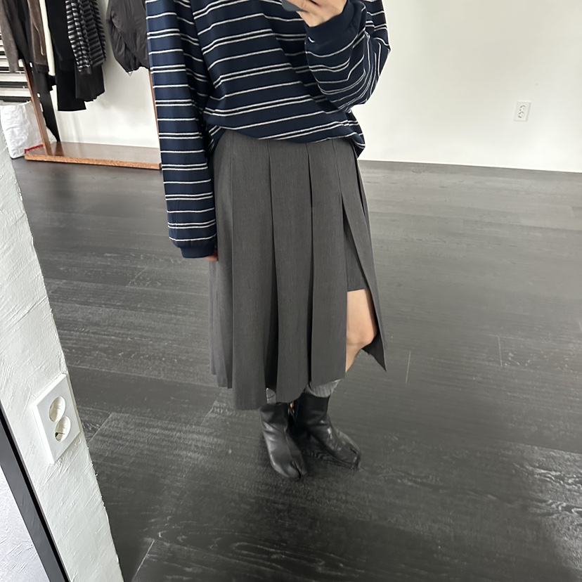 MOMENT東大門㊣實拍女裝新款真品時尚職業休閑半身裙中短裙MOMENT/RECOVER半身裙/中短裙