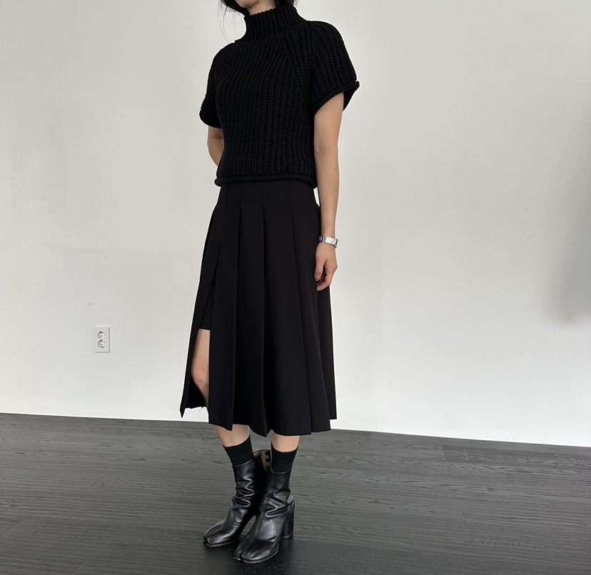 MOMENT東大門㊣實拍女裝新款真品時尚職業休閑半身裙中短裙MOMENT/RECOVER半身裙/中短裙