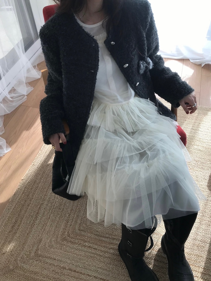 ESCHER東大門㊣實拍女士新款熱賣推薦人氣25秋冬連衣裙不含內搭ESCHER連衣裙