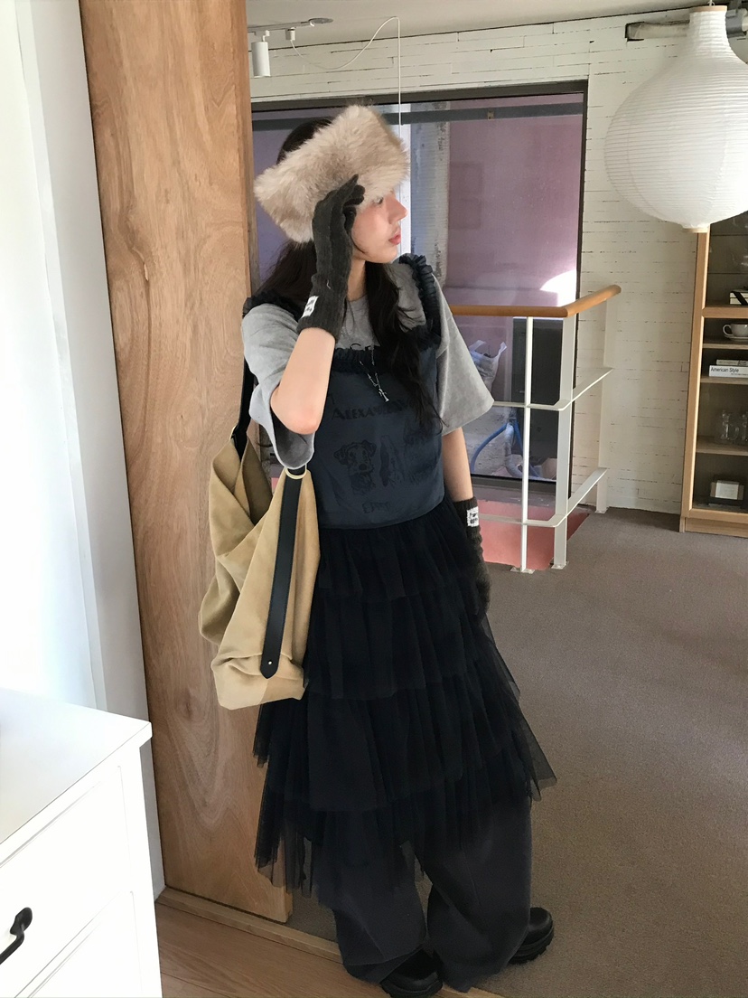 ESCHER東大門㊣實拍女士新款熱賣推薦人氣25秋冬連衣裙不含內搭ESCHER連衣裙