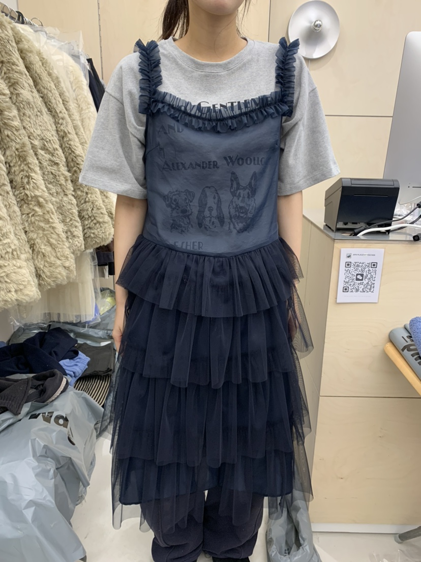 ESCHER東大門㊣實拍女士新款熱賣推薦人氣25秋冬連衣裙不含內搭ESCHER連衣裙圖色1