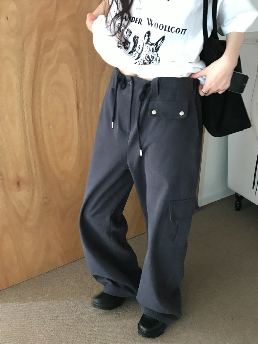 ESCHER東大門㊣直郵女士新品熱賣人氣推薦25秋冬休閑休閑褲ESCHER休閑褲