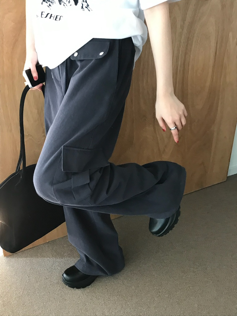 ESCHER東大門㊣直郵女士新品熱賣人氣推薦25秋冬休閑休閑褲ESCHER休閑褲