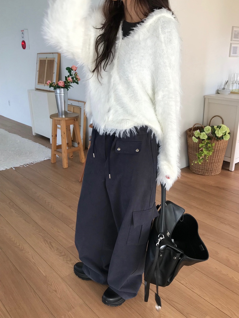 ESCHER東大門㊣直郵女士新品熱賣人氣推薦25秋冬休閑休閑褲ESCHER休閑褲