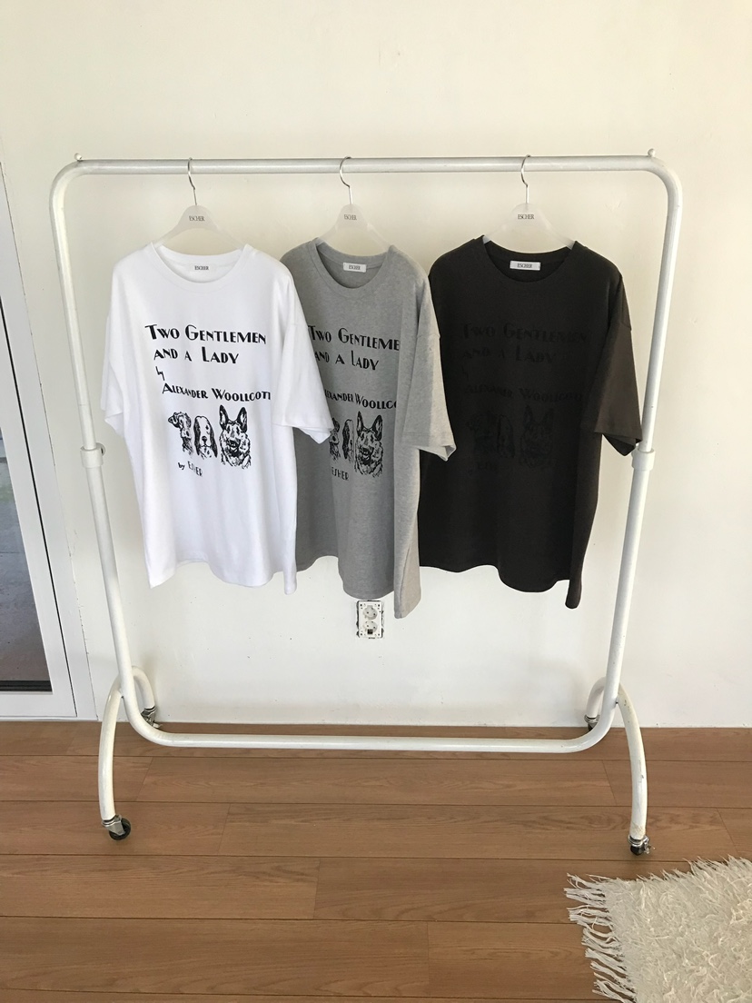 ESCHER韓國直郵㊣女裝新款真品職業時尚25秋冬人氣休閑熱賣T恤ESCHERT恤