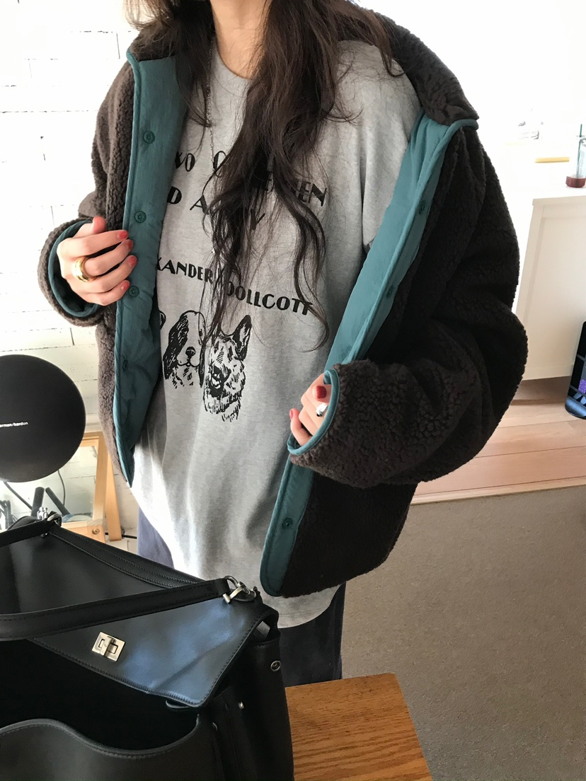 ESCHER韓國直郵㊣女裝新款真品職業時尚25秋冬人氣休閑熱賣T恤ESCHERT恤