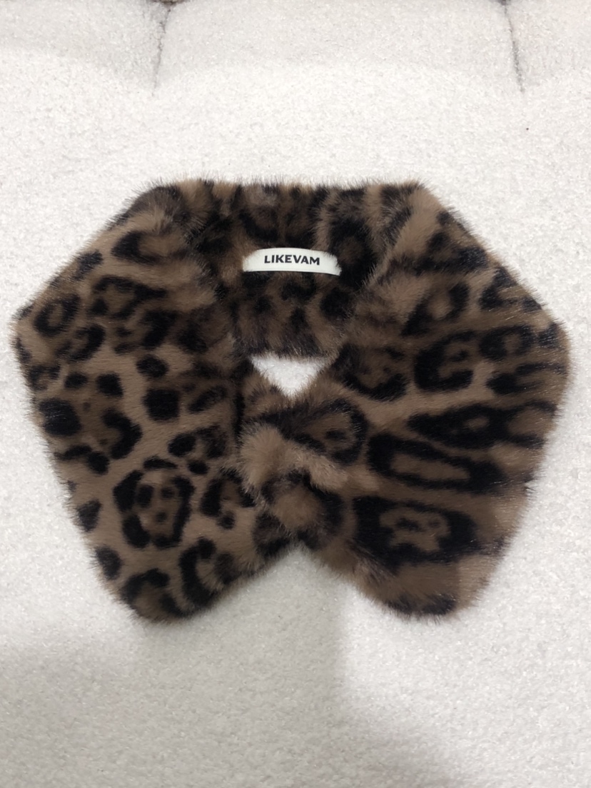 LIKEVAM東大門㊣實拍女士新款休閑熱賣職業人氣圍巾披肩貂皮LIKEVAM圍巾/披肩圖色2